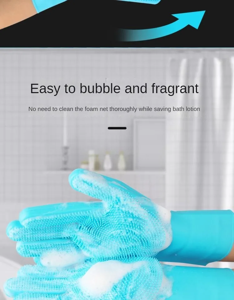 Magic Silicone Body Pet Bathing Gloves for Animal Perfect Bathe Shampoo Dog &Cat Brush Gloves Magic Silicone Body Pet Bathing Gloves for Animal Perfect Bathe Shampoo Dog &Cat Brush Gloves