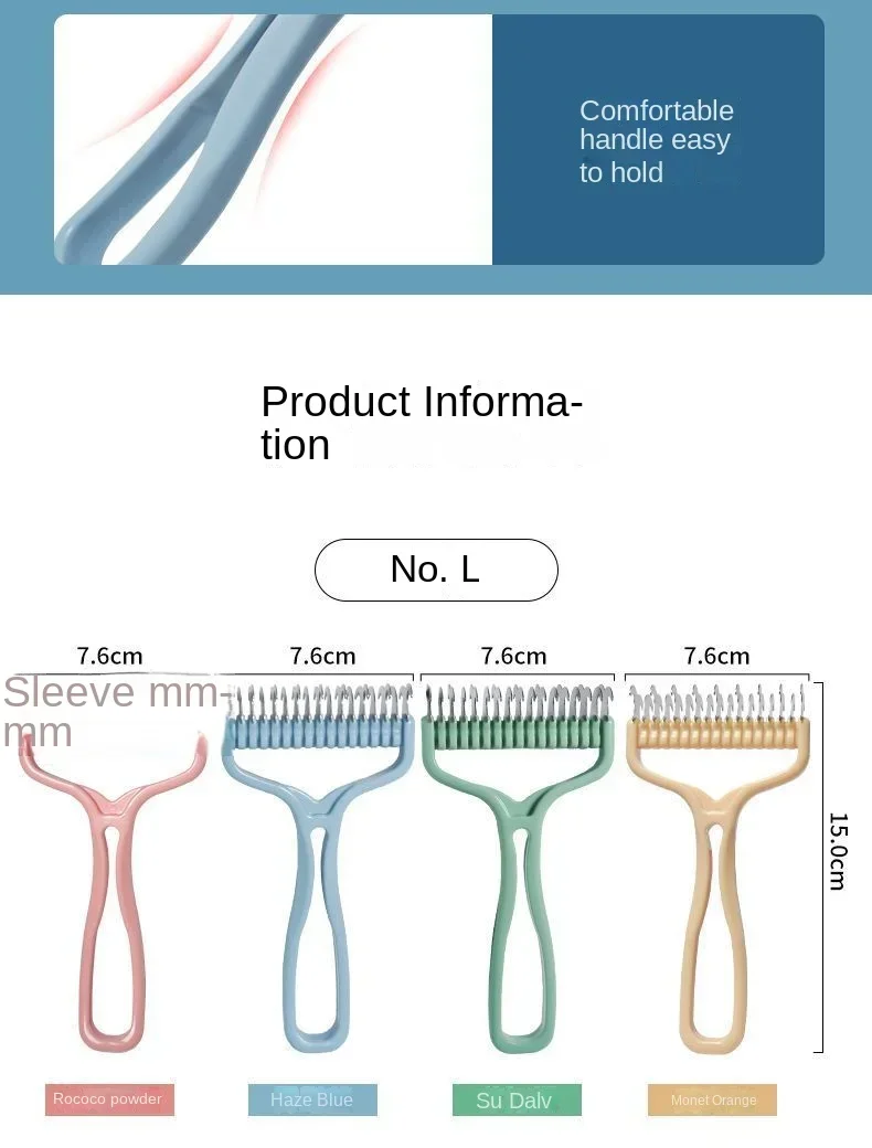 Cat Brush Pet Knot Comb 2 in 1 Dogs Cat Fur Knot Cutter Pets Hair Removal Comb Dog Grooming Shedding Tools Pet Cleaning Supplies