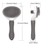 Hair Remover Brush Dog and Cat Non-slip Beauty Brush Dog Grooming Equipment Pets Stainless Steel For Dogs Pet Hair Removal Comb - Image 6
