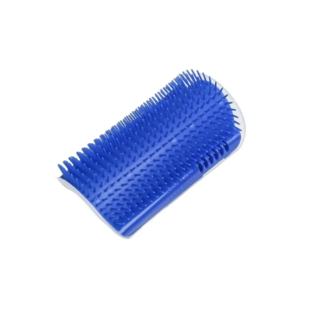 Cat Brush Comb Cat Toy with Catnip Cat Wall Brush Corner Cat Scratcher Massage Self Groomer Comb Pet Brush Corner cat scrubber