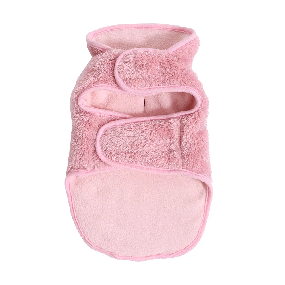 Cats Winter Clothes Reversible Jackets for Kitten Warm Fleece Coats Adjustable Vest for Dogs High Neck Pet Costume Sphynx Cat