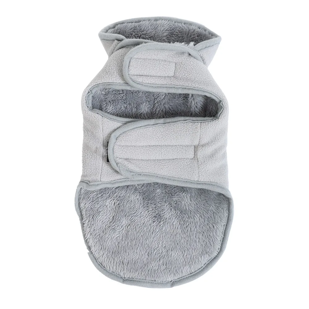 Cats Winter Clothes Reversible Jackets for Kitten Warm Fleece Coats Adjustable Vest for Dogs High Neck Pet Costume Sphynx Cat