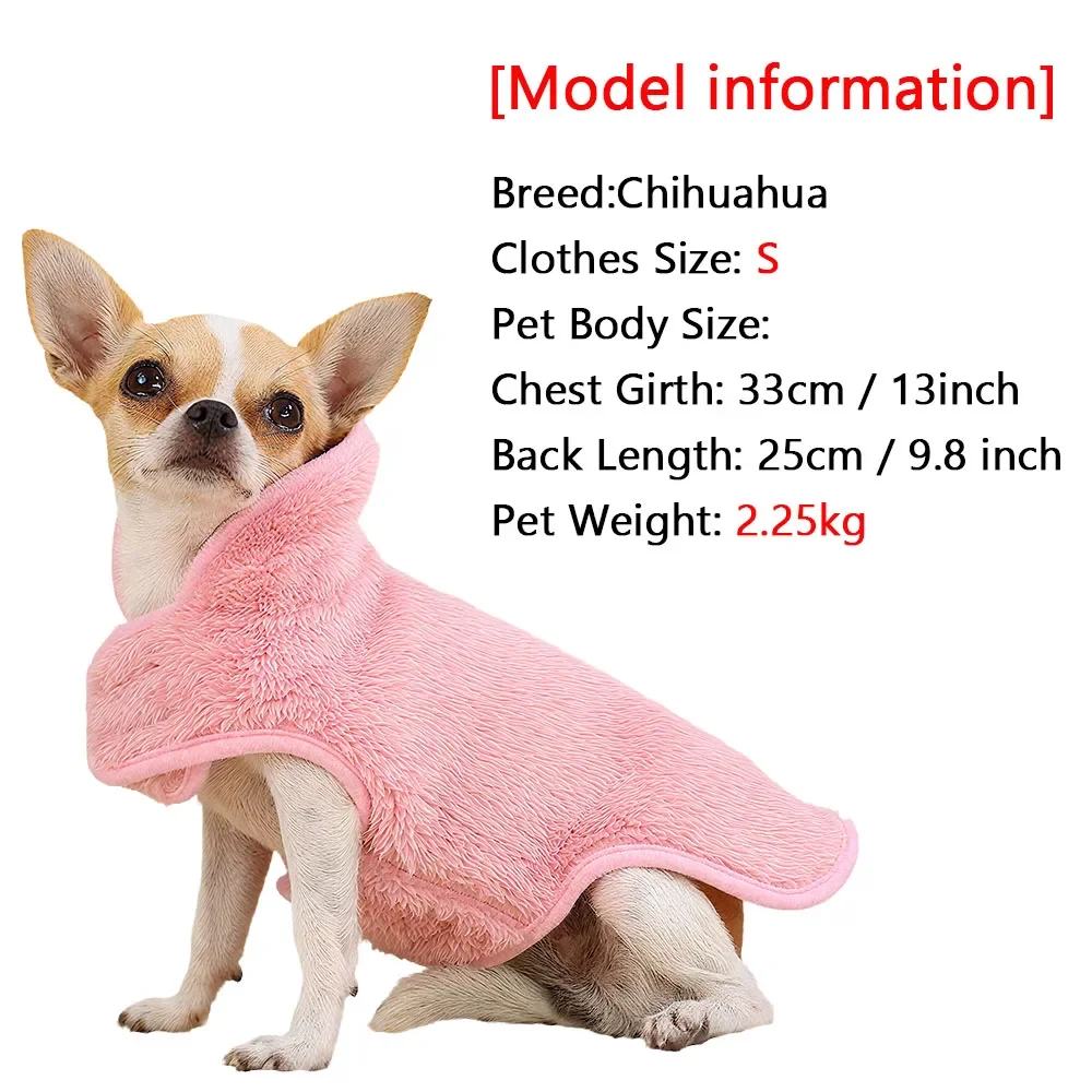 Cats Winter Clothes Reversible Jackets for Kitten Warm Fleece Coats Adjustable Vest for Dogs High Neck Pet Costume Sphynx Cat
