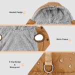 Warm Cats Hoodie Coat For Small Medium Cats Dog Winter Cozy Fleece Puppy Kitten Jacket Clothes Windproof Pet Pug Sphynx Costume - Image 4
