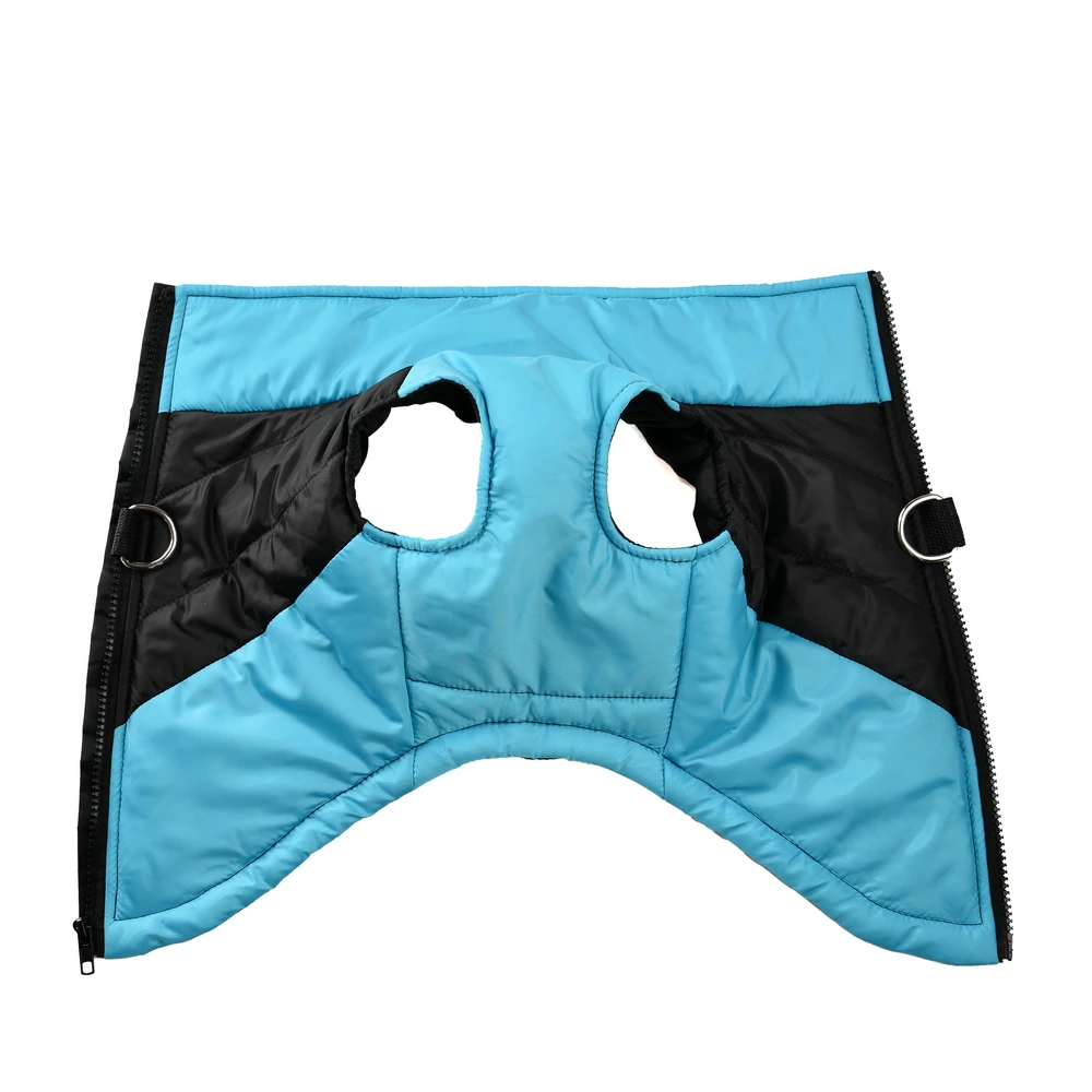 Pet Clothes With D-ring Warm Cat Vest For Winter For Small Medium Dog Cats Coat With High Collar Waterproof Kitty Sphynx Costume Pet Clothes With D-ring Warm Cat Vest For Winter For Small Medium Dog Cats Coat With High Collar Waterproof Kitty Sphynx Costume