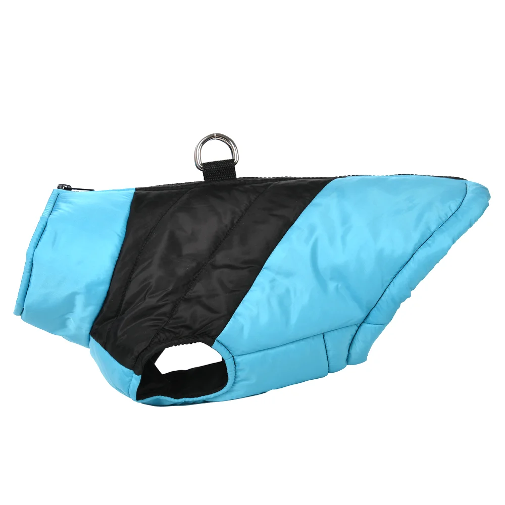 Pet Clothes With D-ring Warm Cat Vest For Winter For Small Medium Dog Cats Coat With High Collar Waterproof Kitty Sphynx Costume Pet Clothes With D-ring Warm Cat Vest For Winter For Small Medium Dog Cats Coat With High Collar Waterproof Kitty Sphynx Costume