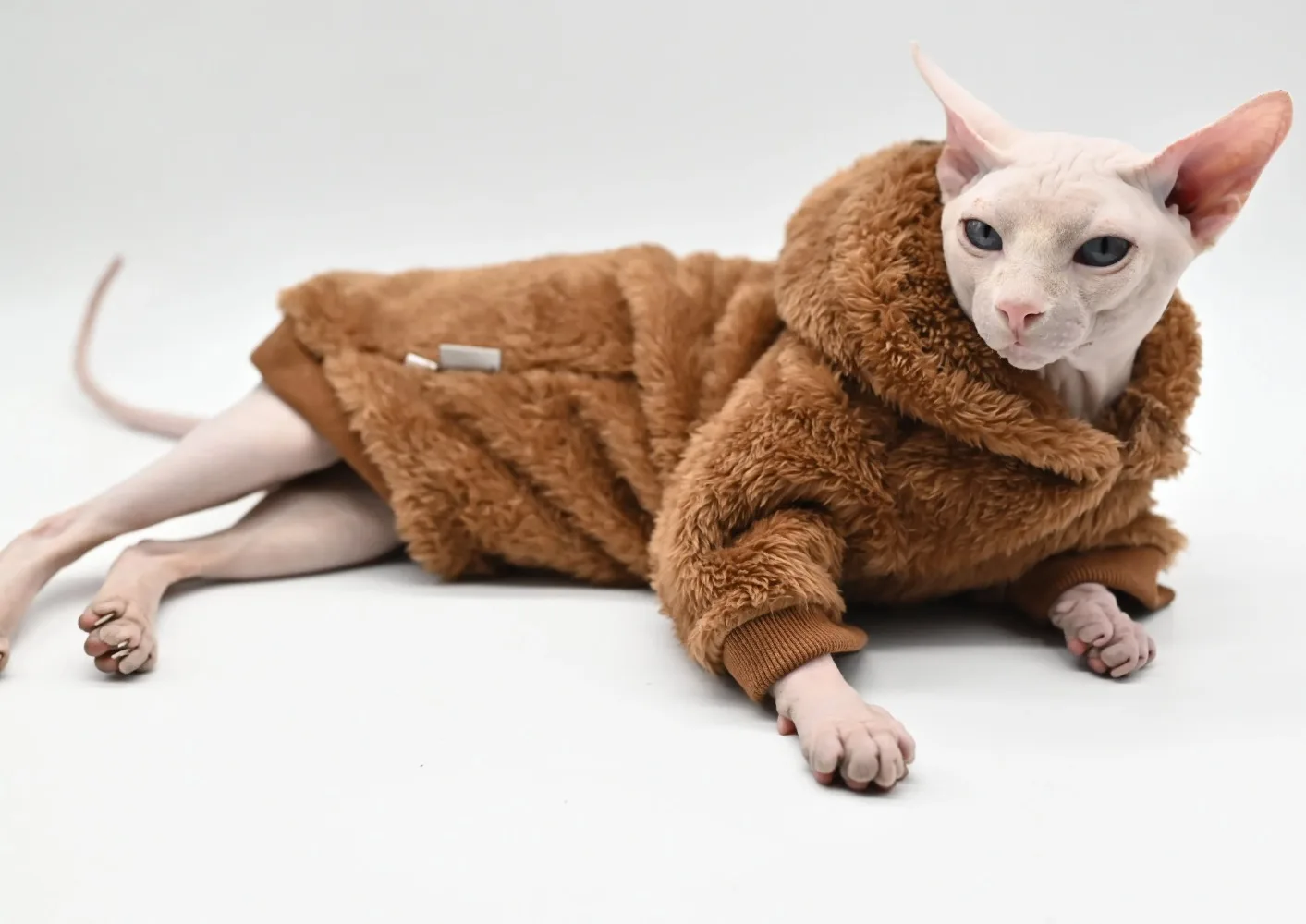 DUOMASUMI Winter Sweater for Sphynx Cat Clothes Fashion Soft Cat Clothing Comfort thickened Hairless Cat Outfits DUOMASUMI Winter Sweater for Sphynx Cat Clothes Fashion Soft Cat Clothing Comfort thickened Hairless Cat Outfits