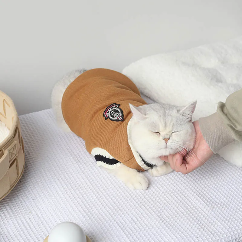 Cat Dog Sweater Pullover Winter Pet Clothes for Small Dogs Cat Vest Puppy Jacket Pet Cat Clothing Kitty Costume Ubranka Dla Psa Cat Dog Sweater Pullover Winter Pet Clothes for Small Dogs Cat Vest Puppy Jacket Pet Cat Clothing Kitty Costume Ubranka Dla Psa