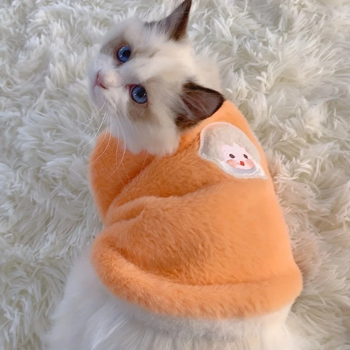 Cats Accessories Pets Warm Kittens Clothes for Winter Kitten Small Kitten Stuff Apparels Cooling Clothing Dog“s Sweater Vests Cats Accessories Pets Warm Kittens Clothes for Winter Kitten Small Kitten Stuff Apparels Cooling Clothing Dog“s Sweater Vests