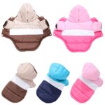 Cat Clothes Winter Vest Jacket for Small Medium Cats Dogs British Shorthair Sphynx Warm Soft Windproof Hooded Puppy Pet Costume