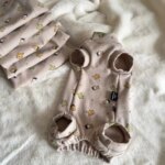 Cotton Jumpsuit for Sphynx Cat Clothes Short Sleeve Warm Coat For Devon Rex Soft Cartoon Undershirt For Kittens in Autumn Spring - Image 4