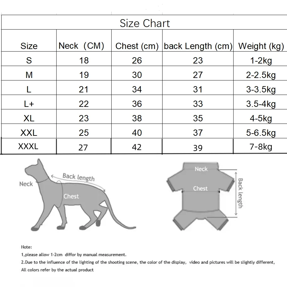 Cotton Jumpsuit for Sphynx Cat Clothes Short Sleeve Warm Coat For Devon Rex Soft Cartoon Undershirt For Kittens in Autumn Spring Cotton Jumpsuit for Sphynx Cat Clothes Short Sleeve Warm Coat For Devon Rex Soft Cartoon Undershirt For Kittens in Autumn Spring