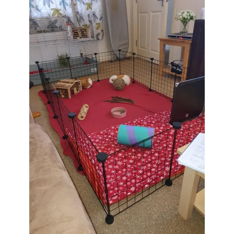 DIY Pet Cat Cage Large Indoor Large Indoor House Outdoor Large Cat House Villa Multi Door & Window Folding Detachable Large Hous