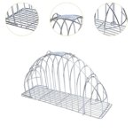 Blowing Cat Cage Cat Nail Trimming Cage Quick Drying Multipurpose Stainless Steel Cat Grooming Shower Cage for Small Dogs Kitty - Image 5