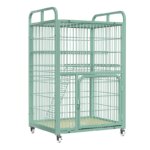 Large Metal Cat Cage with Wheels Multi-Level Pet Playpen Indoor Cat Kennel with Platforms and Ramps for Kittens and Adult Cats - Image 5