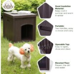 Winter-Proof Outdoor Cat Houses for Multiple Ferals, Weather-Resistant Enclosure with Litter Box - Image 6