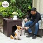 Winter-Proof Outdoor Cat Houses for Multiple Ferals, Weather-Resistant Enclosure with Litter Box - Image 5