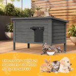 Winter Waterproof Outdoor Cat House for Ferals - Insulated, Thermostatic Shelter for Large Cats - Image 6