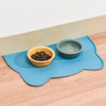 Food Grade Silicone Cats Anti-dirty Easy to Clean Cats and Dog Bowl Mats Water Proof Waterproof and Leak-proof Pad Anti-slip Pet - Image 3