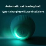 Smart Electric Cat Toy Rolling Ball Chew Proof Interactive Pet Toy for Cats - Image 3