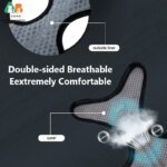 ATUBAN Cat Harness and Leash for Walking, Small Cat Harness Escape Proof Cat Harness Large, Adjustable Cat Harness Reflective - Image 4