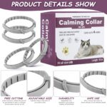 4/8PCS Dogs Calming Pheromone Collars Cats Relieve Anxiety Adjustable Comfortable Collar For Puppy Kitten Large Pets Accessories - Image 6