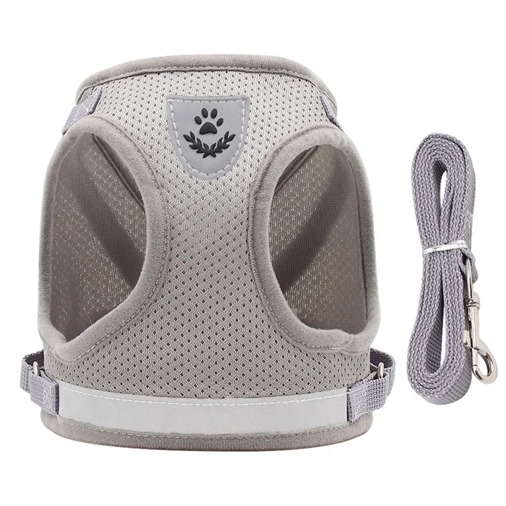 Cat Harness Lead Leash Set Adjustable Reflective Escape Proof Pet Mesh Vest Harness Puppy Dog Collar Small Dog Cat Pet Supplies Cat Harness Lead Leash Set Adjustable Reflective Escape Proof Pet Mesh Vest Harness Puppy Dog Collar Small Dog Cat Pet Supplies