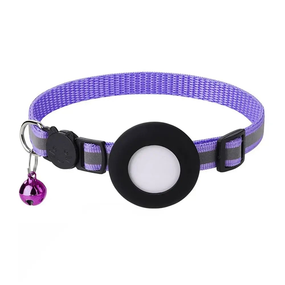 Airtag Case Collar for Cats with Protective Case for Anti Lost Locator Tracker Dog Accessories Reflective Pet Collars