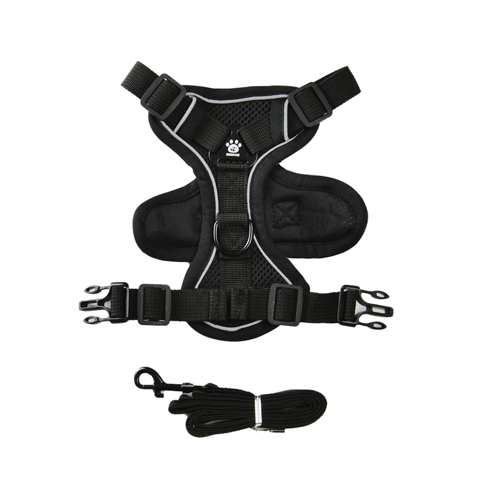 Cats Harness Leash For Small Dogs Cat Outdoor Reflective Adjustable Puppy Kitten Traction Device Tactical Training Pet Supplies Cats Harness Leash For Small Dogs Cat Outdoor Reflective Adjustable Puppy Kitten Traction Device Tactical Training Pet Supplies