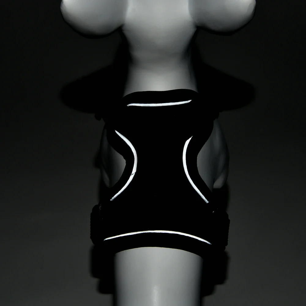 Cats Harness Leash For Small Dogs Cat Outdoor Reflective Adjustable Puppy Kitten Traction Device Tactical Training Pet Supplies Cats Harness Leash For Small Dogs Cat Outdoor Reflective Adjustable Puppy Kitten Traction Device Tactical Training Pet Supplies