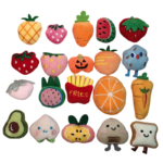 Pet Cute Plush Toy Set Cat Toy With Catmint Kitten Catnip Toy With Scent Cat Mini Catnip Toy Chewing Teeth Grinding Pet Supplies - Image 2