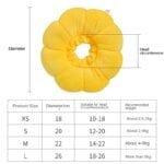 Sunflower Pet Collar Adjustable Anti-Bite Surgery Anti-Lick Wound Healing Cat Protection Collars Soft Plush Elizabethan Collar - Image 3