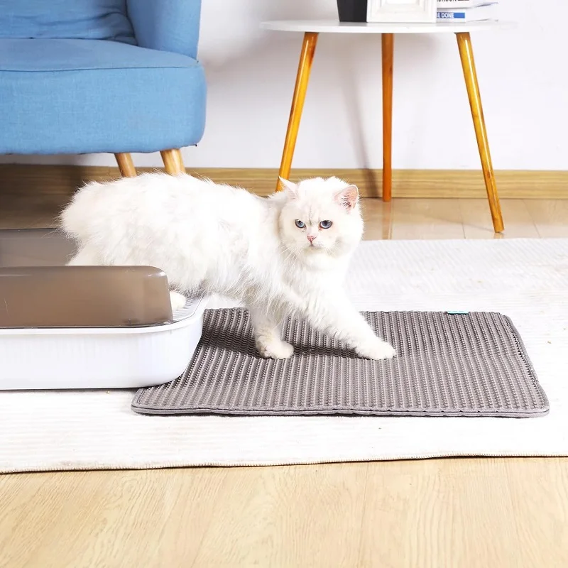 Cat Litter Mat Double Layer Pet Litter Box Waterproof Pet Mat Non-slip Sand Cat Pad Washable Bed Mat Clean Pad Products Cat Litter Mat Double Layer Pet Litter Box Waterproof Pet Mat Non-slip Sand Cat Pad Washable Bed Mat Clean Pad Products