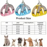 Cat Harness Adjustable Pet Harnesses Reflective Leashes Set Pet Harness for Cats Small Dogs Pug Chihuahua Cat Accessories - Image 2