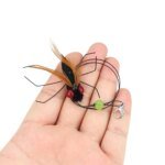 5pcs Simulation Small Flying Insects Replacement Accessories for Cat Teasers Toys Kitten Feather Toys Pet Supplies - Image 3