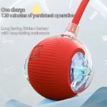 Cat Interactive Ball Toys Automatic Rolling Ball Faux Tail Rechargeable Smart Pet Electric Toy Dog Cat Training Imitate Mouse - Image 5