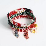 Adjustable Koi Bell Pendant Lucky Cat Collar Japanese Necklace Accessories Pet Supplies - Image 5