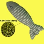 3PCS Fish Catnip Toys Games for Cats Catnip Toys Interactive Cat Chew Toy Cat Pillow Exercise Kicker Toys for Indoor Cat - Image 3