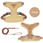 Cat Puppy Outdoor Walking Supplies Fashion Pet Harness and Leash Set for Small Dogs Cats Breathable Durable Kitten Harnesses - Image 3