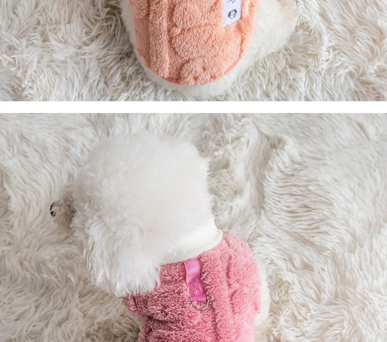 Soft Fleece Dog Clothes Winter Warm Puppy Kitten Pullover Pet Clothes for Small Dogs Chihuahua Bulldog Apparel Sweater for Dogs Soft Fleece Dog Clothes Winter Warm Puppy Kitten Pullover Pet Clothes for Small Dogs Chihuahua Bulldog Apparel Sweater for Dogs