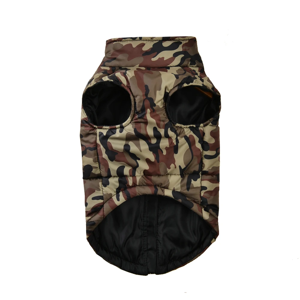 Winter Dog Clothes Coat Waterproof Puppy Cat Jacket For Large Dogs Camouflage Print Warm Windproof Pet Labrodor Apparel Costume Winter Dog Clothes Coat Waterproof Puppy Cat Jacket For Large Dogs Camouflage Print Warm Windproof Pet Labrodor Apparel Costume