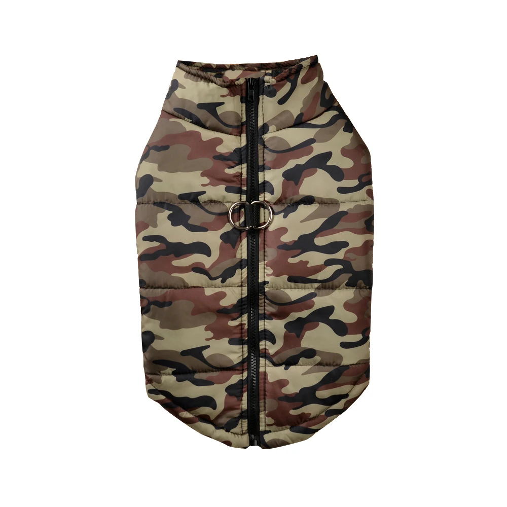 Winter Dog Clothes Coat Waterproof Puppy Cat Jacket For Large Dogs Camouflage Print Warm Windproof Pet Labrodor Apparel Costume Winter Dog Clothes Coat Waterproof Puppy Cat Jacket For Large Dogs Camouflage Print Warm Windproof Pet Labrodor Apparel Costume