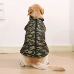 Winter Dog Clothes Coat Waterproof Puppy Cat Jacket For Large Dogs Camouflage Print Warm Windproof Pet Labrodor Apparel Costume - Image 6