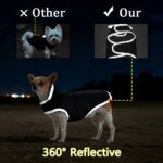 Reflective Pet Clothing Winter Reversible Fleece Dog Apparel For Small Medium Dogs Cats Waterproof Puppy Jacket Coat Chihuahua - Image 3