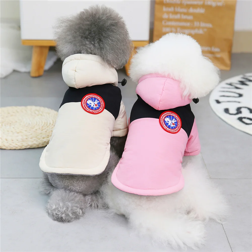 Pet Cats Dog Clothes Winter Warm Down Jacket For Small Dogs Cotton Chihuahua Hooded Clothes Dog Windproof Clothing Coat Apparel Pet Cats Dog Clothes Winter Warm Down Jacket For Small Dogs Cotton Chihuahua Hooded Clothes Dog Windproof Clothing Coat Apparel