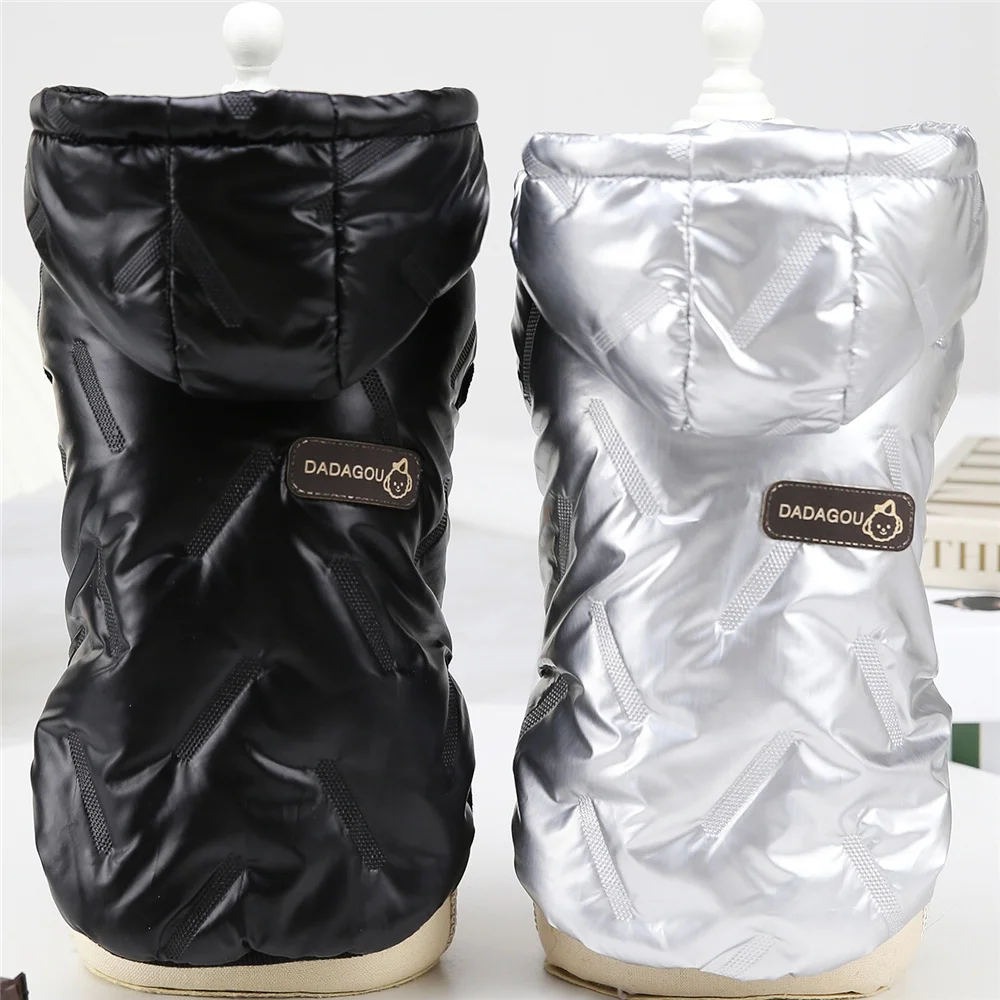 29596-ebxknz.jpg Pet Cats Dog Clothes Winter Warm Down Jacket For Small Dogs Cotton Chihuahua Hooded Clothes Dog Windproof Clothing Coat Apparel - Image 1