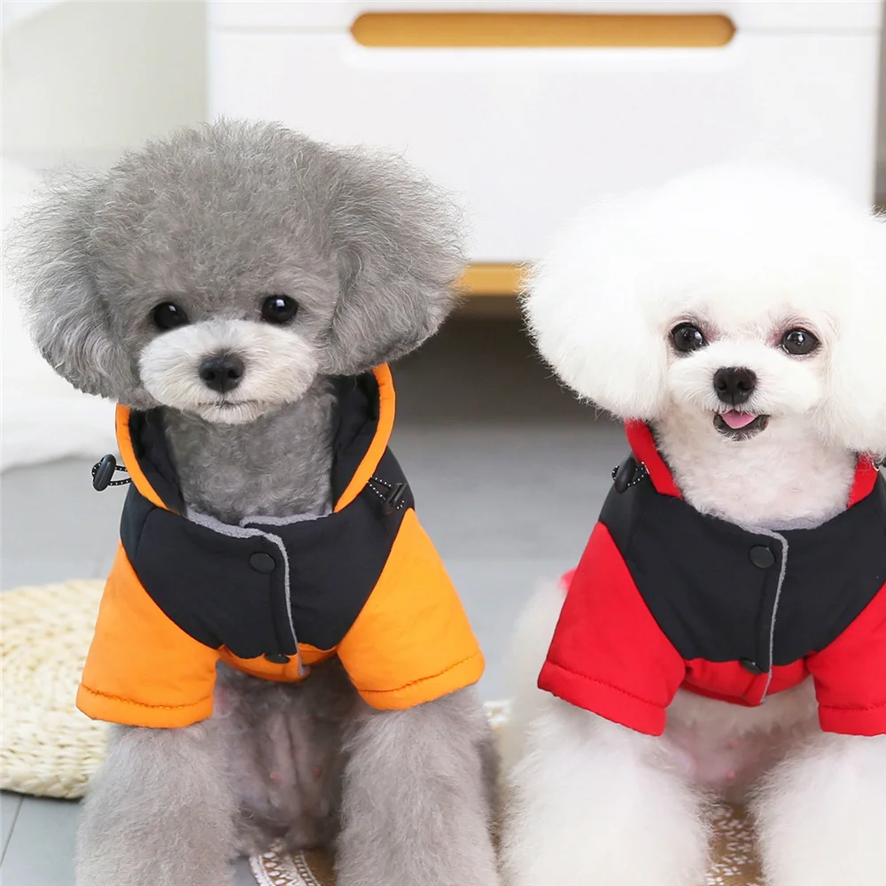 Pet Cats Dog Clothes Winter Warm Down Jacket For Small Dogs Cotton Chihuahua Hooded Clothes Dog Windproof Clothing Coat Apparel Pet Cats Dog Clothes Winter Warm Down Jacket For Small Dogs Cotton Chihuahua Hooded Clothes Dog Windproof Clothing Coat Apparel