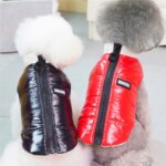 Pet Cats Dog Clothes Winter Warm Down Jacket For Small Dogs Cotton Chihuahua Hooded Clothes Dog Windproof Clothing Coat Apparel - Image 2