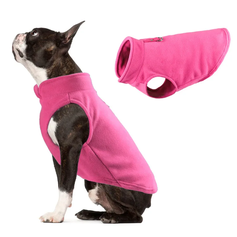 Winter Warm Fleece Dogs Clothes Chihuahua Coat Pet Jacket Vest with D-Ring French Bulldog Apparel Puppy Clothing York Costume Winter Warm Fleece Dogs Clothes Chihuahua Coat Pet Jacket Vest with D-Ring French Bulldog Apparel Puppy Clothing York Costume