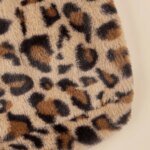 Pet Hoodie For Small & Medium Dogs, Leopard Dog Hoodie With Ears, Plush Dog Clothes, Pet Apparel - Image 5
